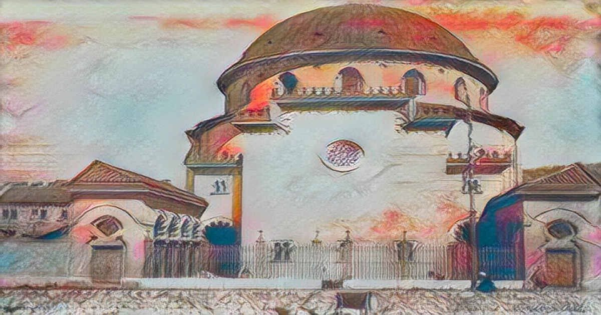 The Great Jewish Temple of Sarajevo hidden in city