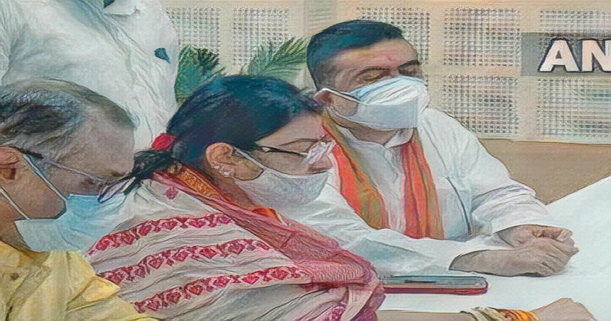 BJP secyanka Tibrewal accuses Trinamool Congress of lifting protest