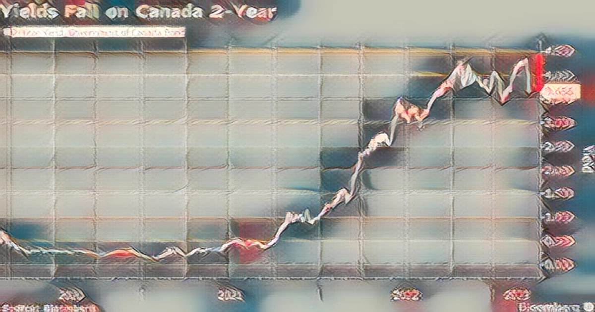 Canadian bond yields fall at fastest rate in decades