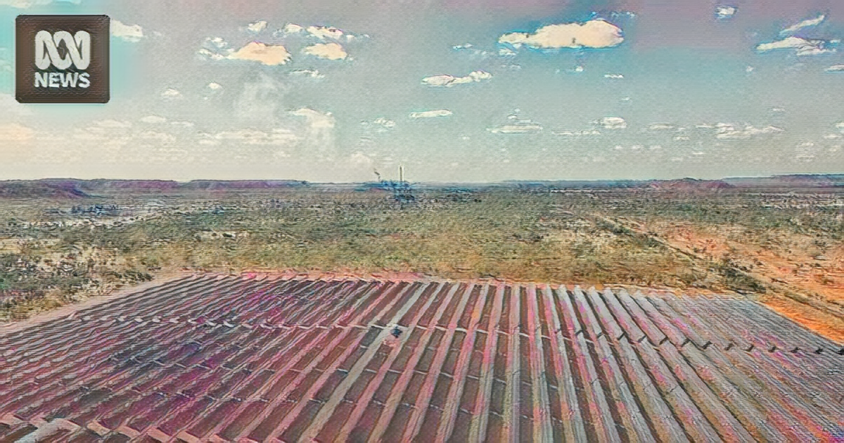 The Launch of Australia's Largest Remote Solar Farm to Support Mining Regions