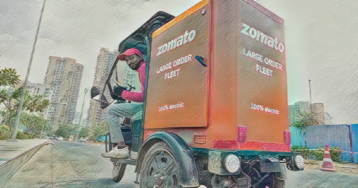 India's First Large Order Fleet Transforms Food Delivery
