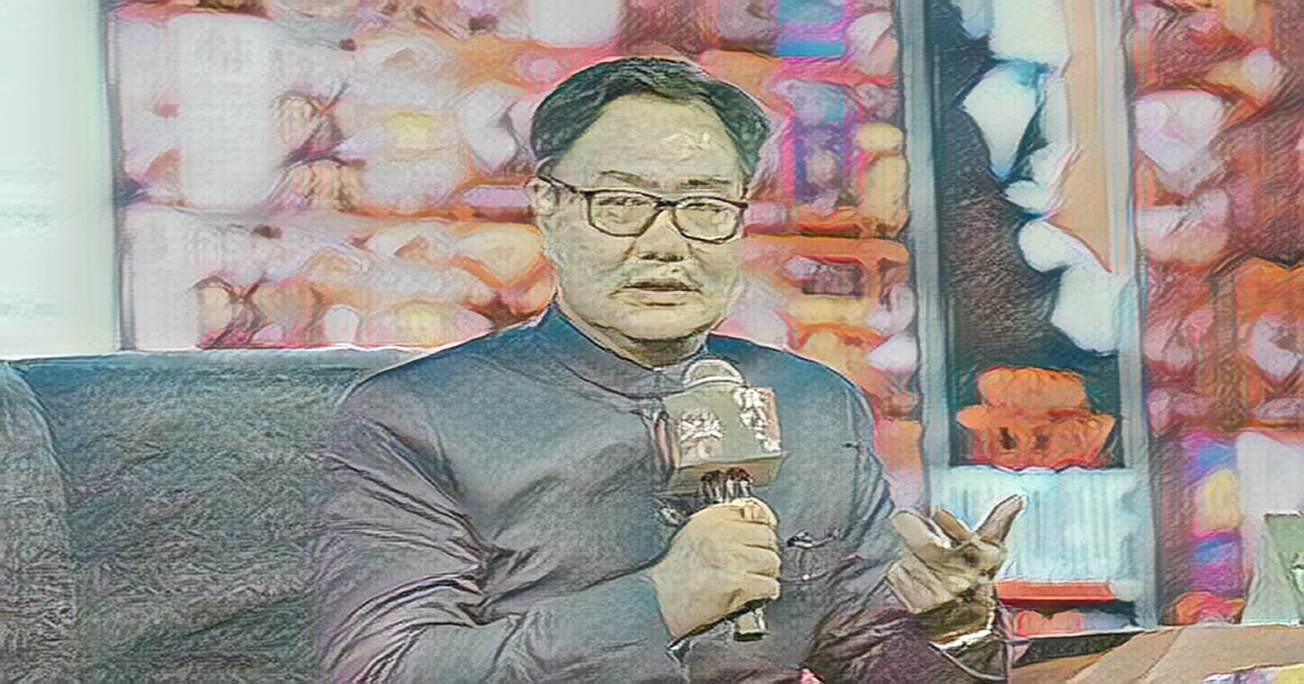 Justice Minister Kiren Rijiju says he was never on the opinion of judges