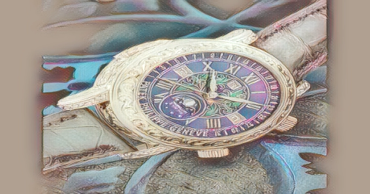 This rare Patek Philippe Sky Moon Tourbillon Watch sells for $5.8 million at Christie's Top of the Time auction