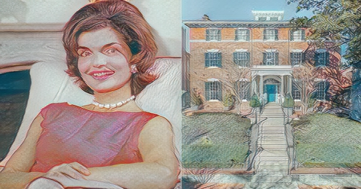  Jackie Kennedy's 1794-year-old mansion up for sale