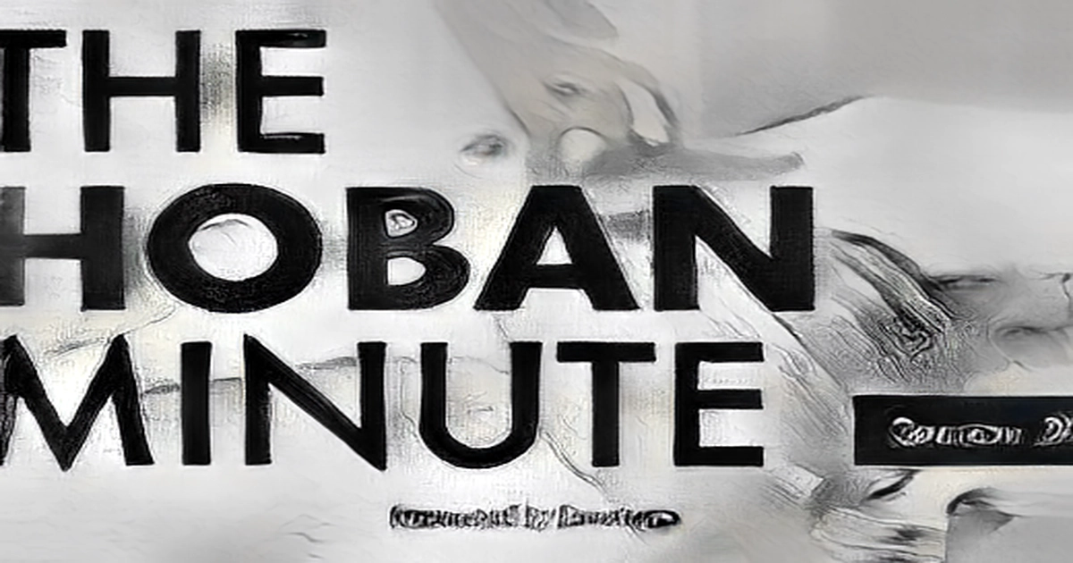 The Hoban Minute is returning to New York