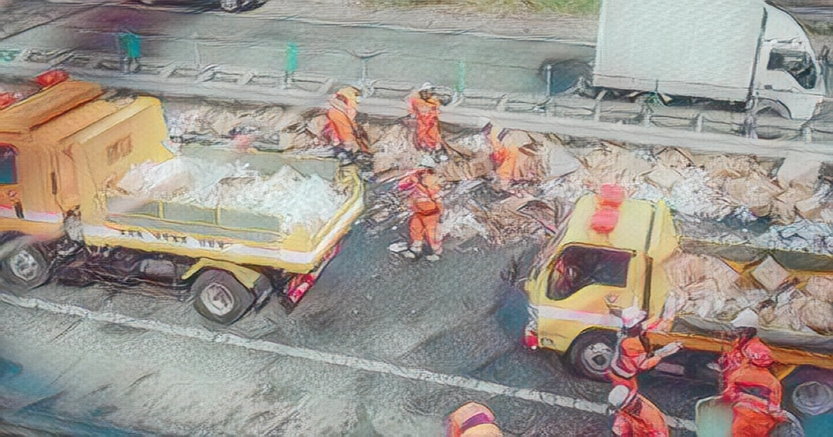 3 killed, several injured in multi-lane accident in central Japan