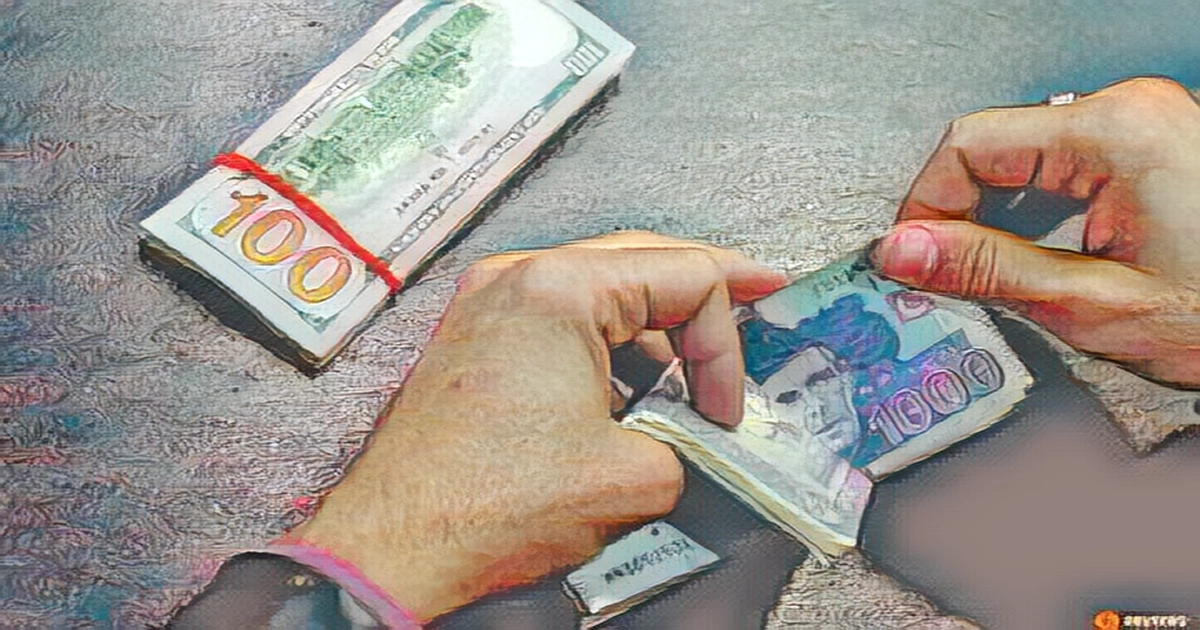 Pak rupee falls 1.2 per cent after foreign exchange companies remove cap