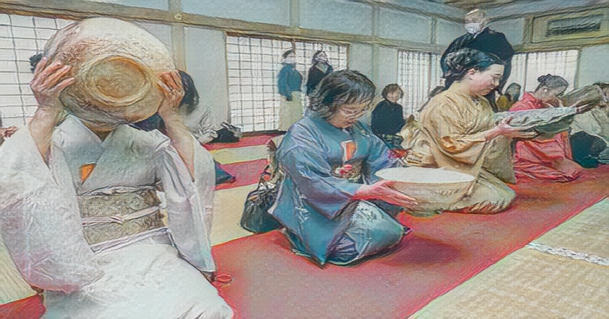 Nara temple hosts traditional tea ceremony