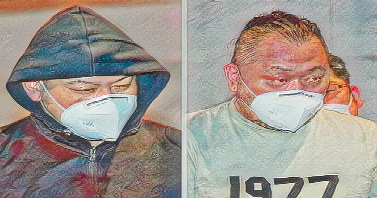 Two men suspected of being part of a string of robberies in Japan