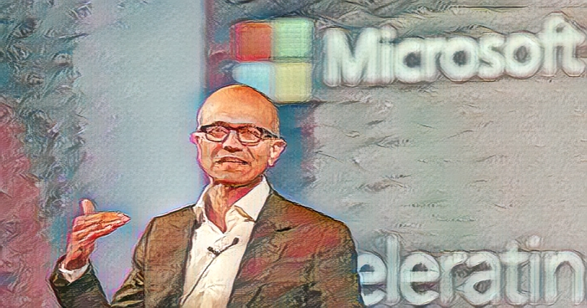 Satya Nadella says he never expected to lead Microsoft