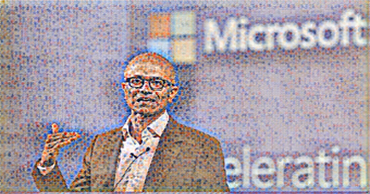 Infographic: Microsoft CEO reflects on how the year has been