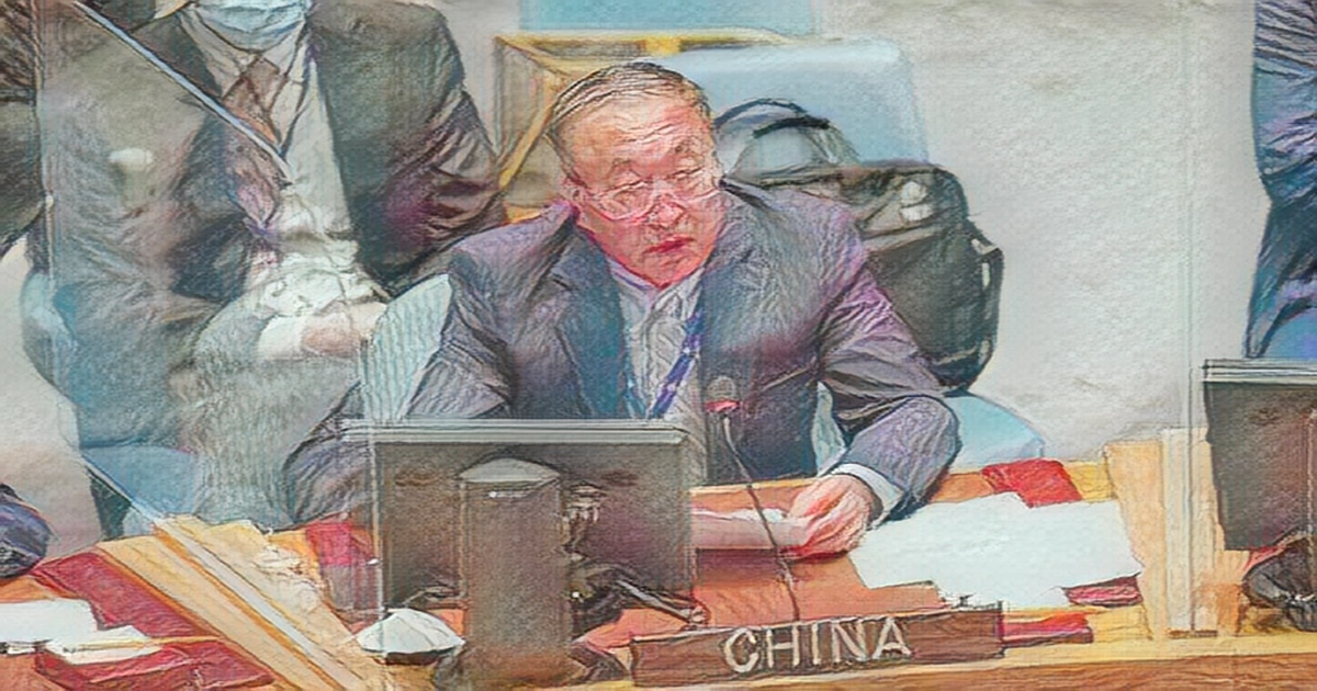 China's permanent representative to UN calls for development in peacebuilding