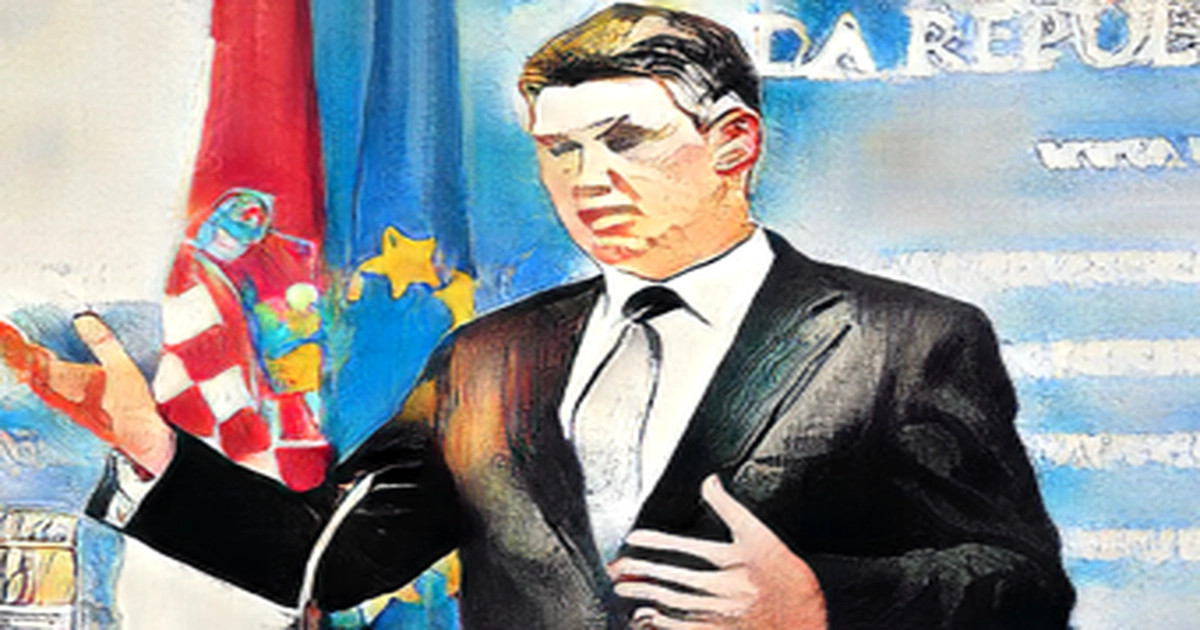 Croatian President Zoran Milanovi says possible participation of EU forces
