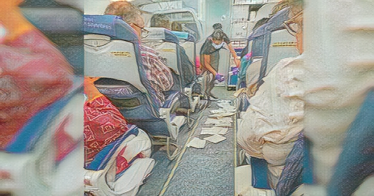  drunk passenger defecates around toilet on board IndiGo flight