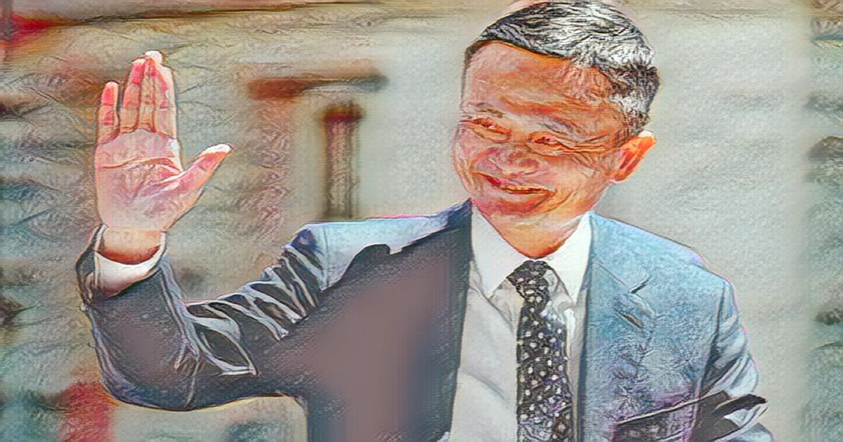 Jack Ma back in China, visiting Yungu School