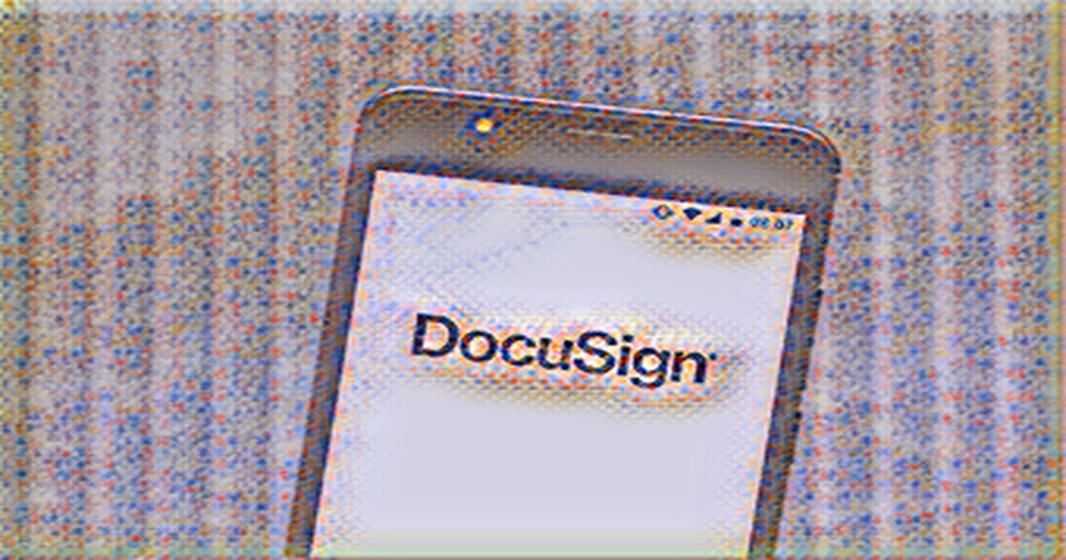 Docusign shares plunge on concerns over slower e-signatures