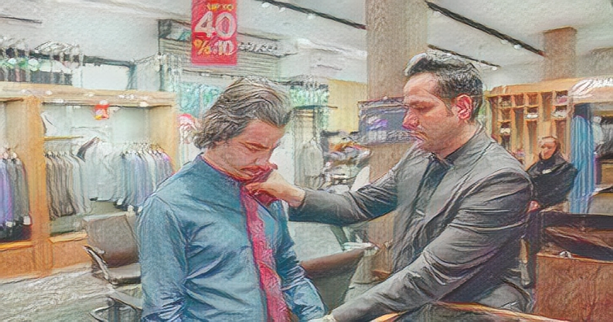 Iranians find new ways to wear a tie