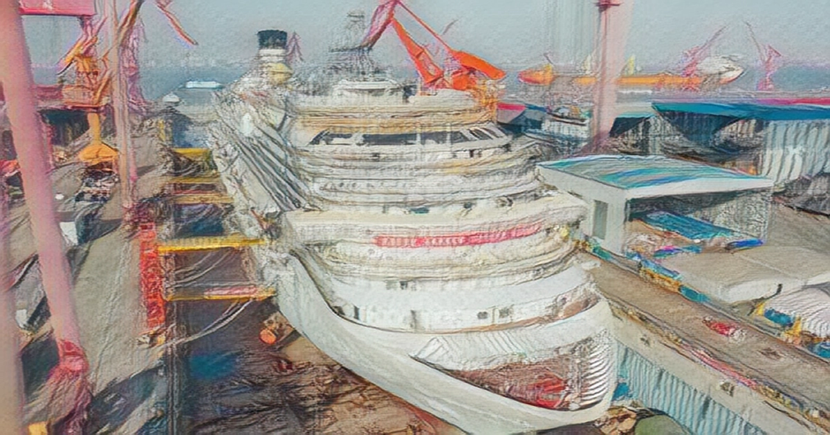 China's first domestically built cruise ship expected to be delivered this year