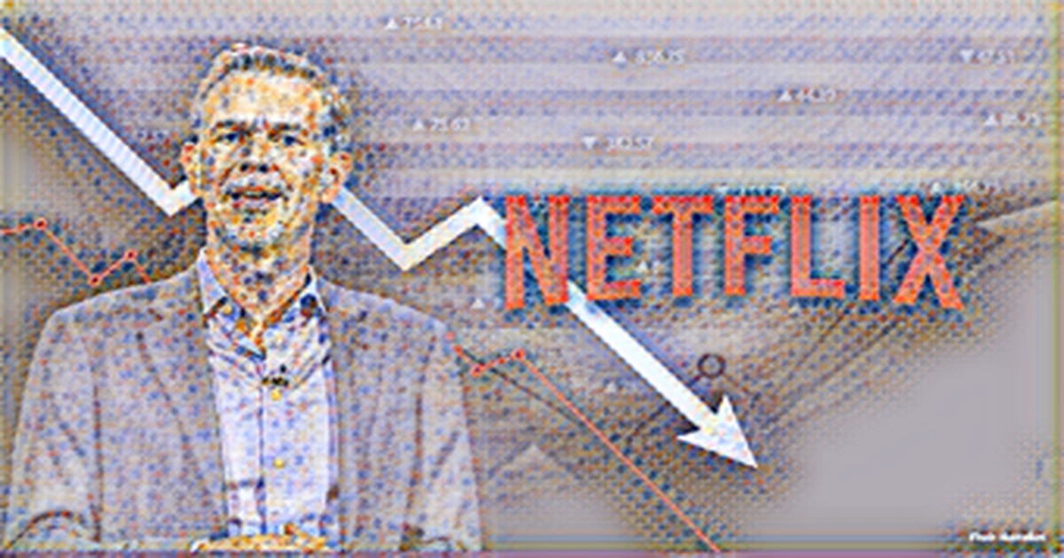 Netflix shares on track for worst 1-day drop in a decade