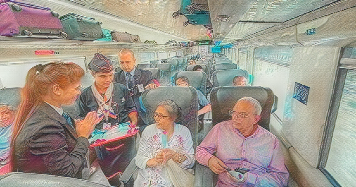 ## Ambassadors and Diplomats Experience India's Progress on Vande Bharat Train