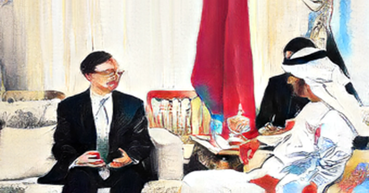 Chinese diplomat Yang Jiechi meets UAE President Mohamed bin Zayed Al Nahyan