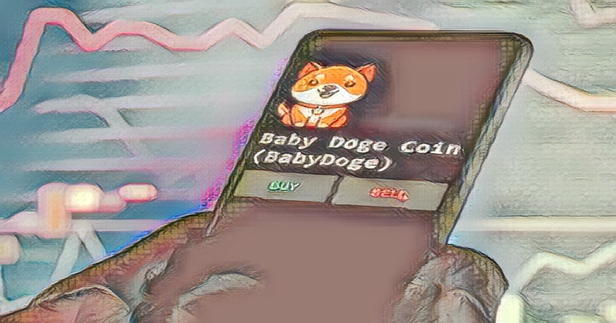 Baby Doge Coin BABYDOGE USD rallies over 95% in 7 days
