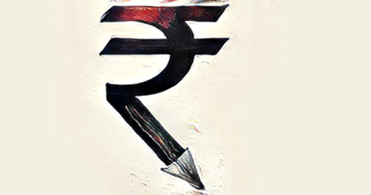 The rupee depreciate further in recent months