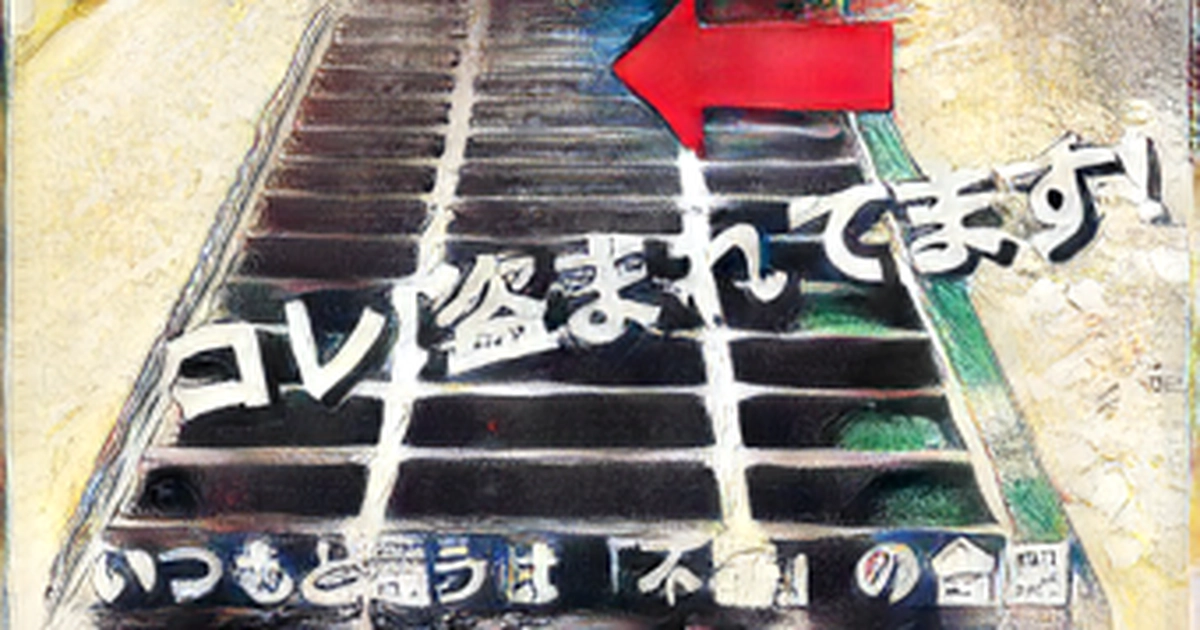Thieves of street grates in Japan's Yamato area