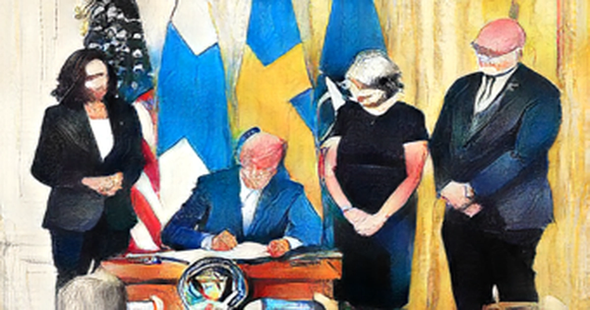 Biden signs agreement to ratify Finland, Sweden's bid to join NATO