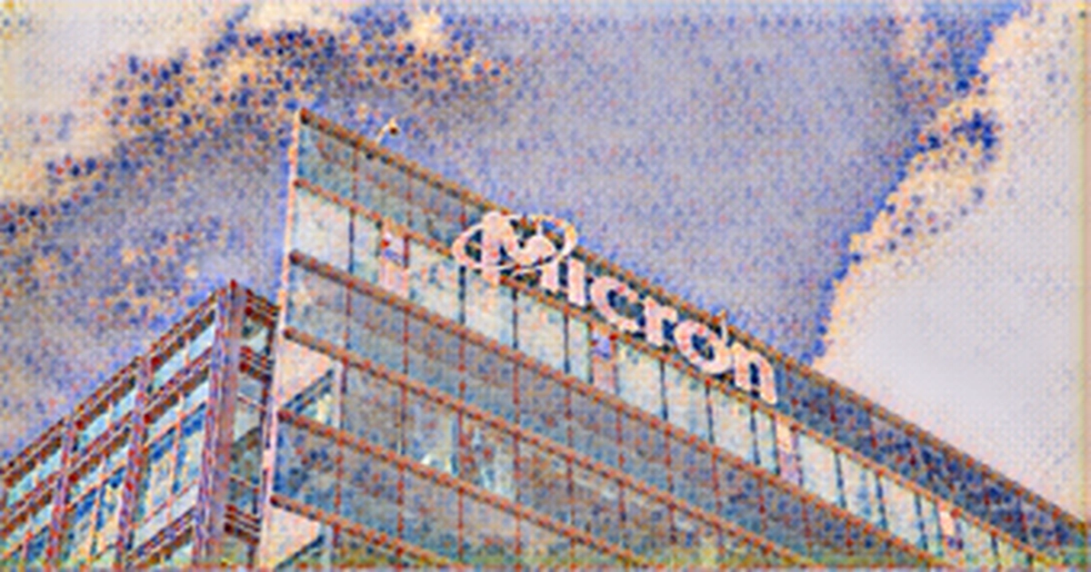 Micron Technology heads toward record close in 2022