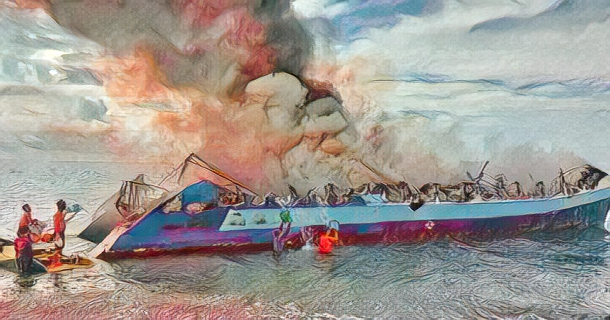 At least 10 killed in ferry fire off Philippines