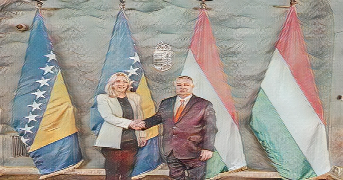 Bosnia and Herzegovina's president meets Hungarian Prime Minister