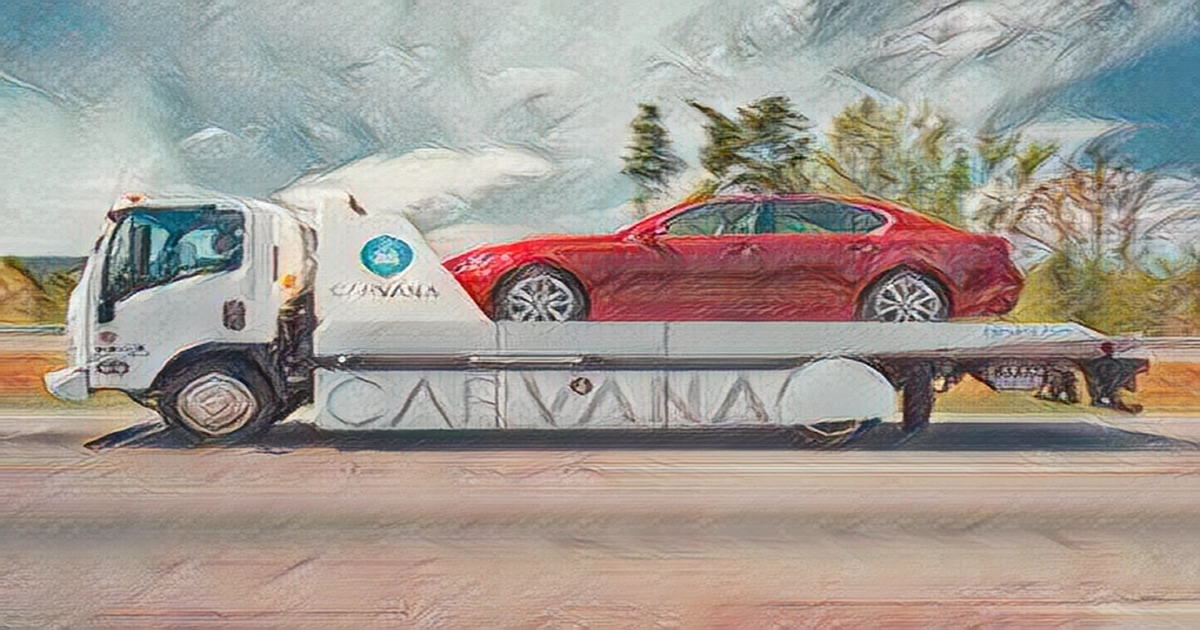 Carvana shares remain volatile after surging to start the week
