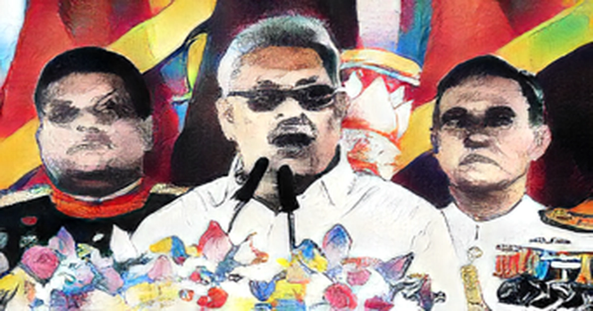 President calls for unity on Sri Lankan crisis