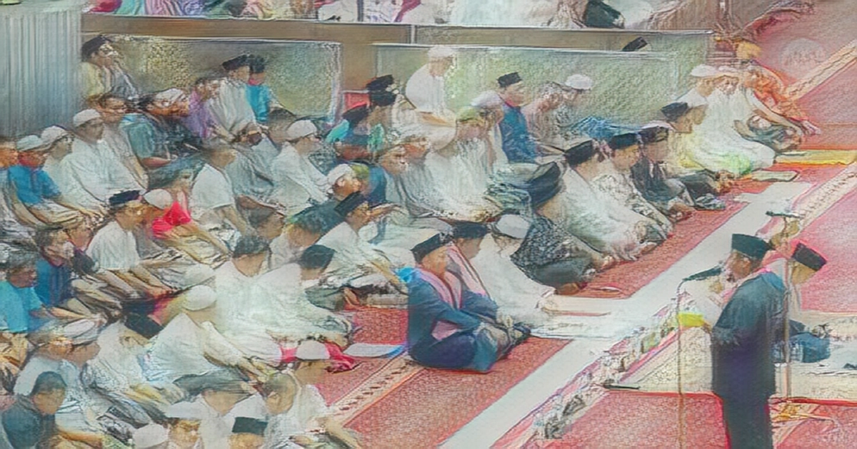 Muslims in Indonesia observe Ramadan with mass prayers