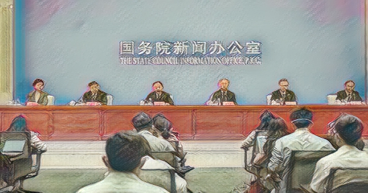 Chinese government officials laud news spokesperson system